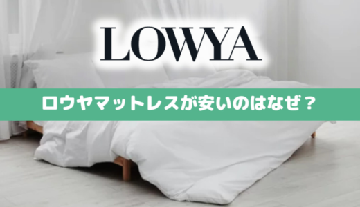 【大暴露】LOWYA(ロウヤ)が安いのはなぜ？安っぽいか品質検証